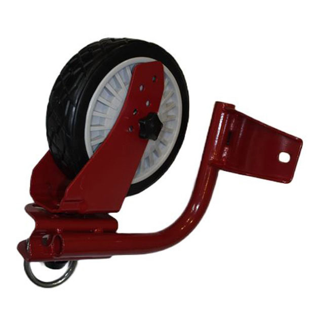 Order a A genuine replacement front left wheel and bracket for the Titan Pro 22 zero turn mower.