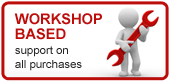 Workshop Based support on all purchases