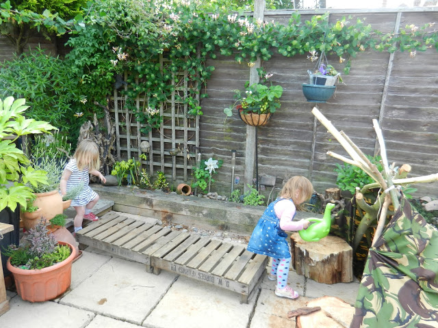 In the garden