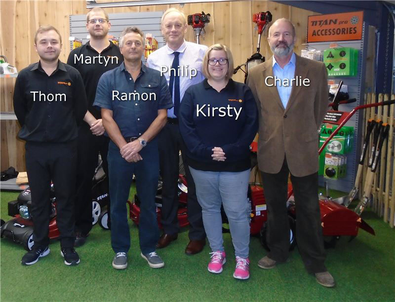 The Titan Pro Team Group Photo