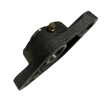 Angled profile of the TP15ESchip new style bearing housing showing the 24.8mm center bore and outer mounting holes.