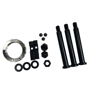 Bafang Electric Bike Mounting Bolt Kit and Locking Ring - G510 Motor E-Bike Bicycle Replacement Part