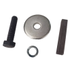 Order  A replacement set comprised of a clutch key a clutch pulley bolt and pair of washers.