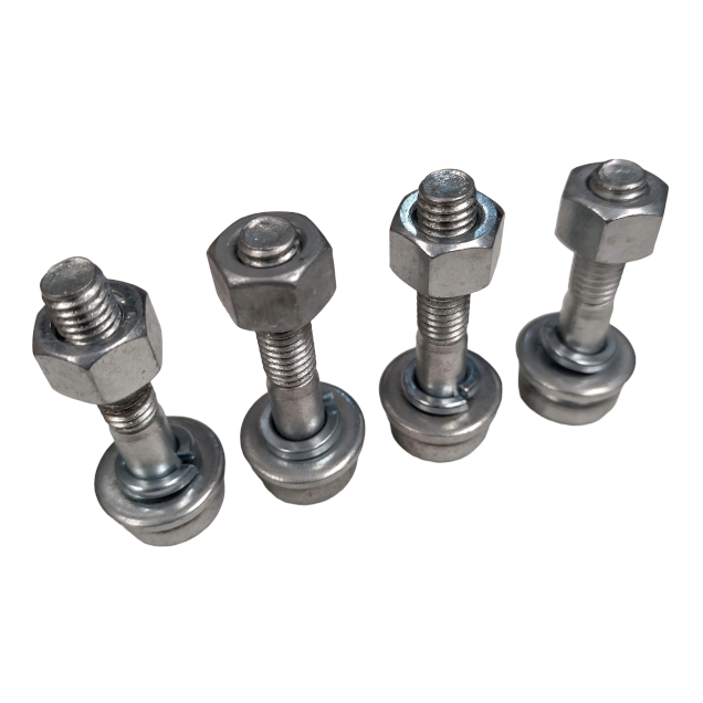 Order a A set of four replacement engine mounting bolts for the Titan Pro 15HP garden chipper/shredder.