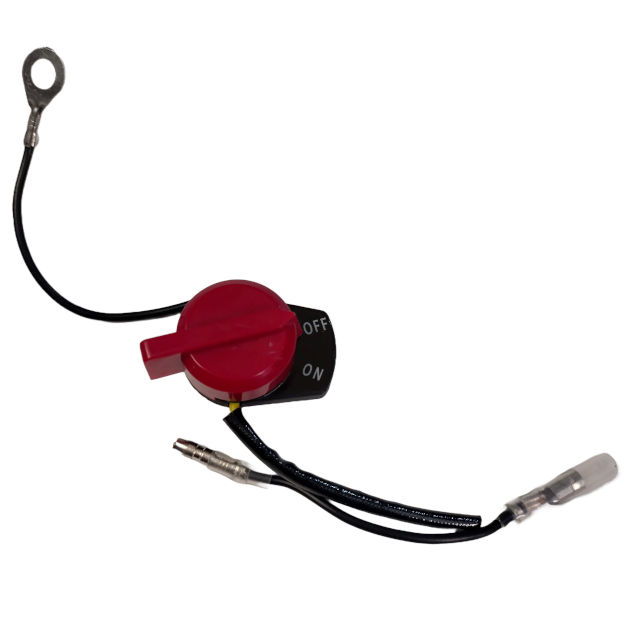 Order a A genuine replacement On/Off Switch to fit Titan Pro 7HP 13HP 14HP 15HP Heavy Duty Beaver and TP1200 Chippers. This also includes the required wires.