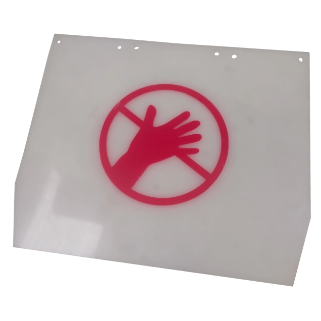 Order a A genuine replacement safety screen for the Titan Pro range of garden petrol chippers. Suitable for the 6.5HP 7HP 13HP 14HP and 15HP models.