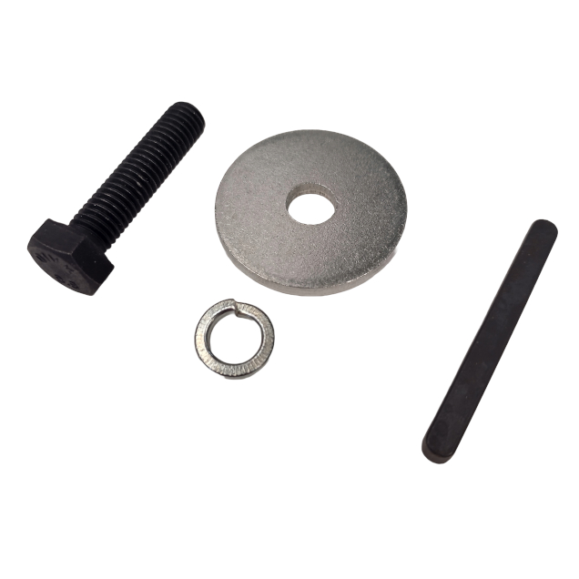 Order a A replacement set comprised of an clutch key a clutch pulley bolt and pair of washers.