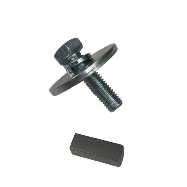 Order a A genuine replacement Belt Pulley Key Bolt and Washer for the Titan Pro TP800 petrol wood chipper.