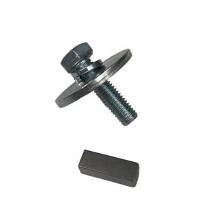 Belt Pulley Key Bolt and Washer for TP800 Petrol Chipper