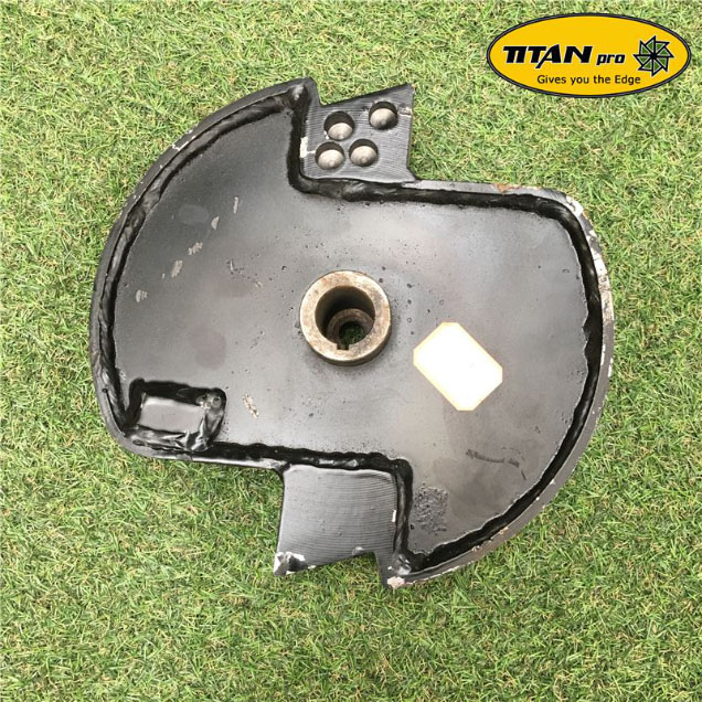 Order a A genuine replacement rotor drum for the Titan Pro TP600 Chipmunk chipper.