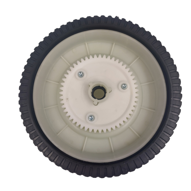 Order a A genuine replacement wheel for the Titan Pro TPSP42 42 lawn sweeper.