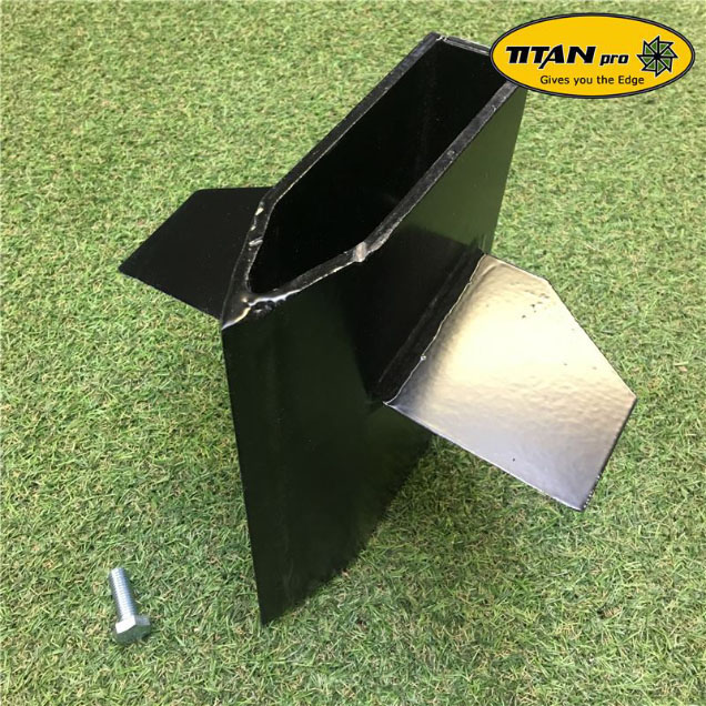 Order a Titan Pro 10 Ton petrol log splitter cross wedge is available for splitting logs into fours in a quickly and cost effective manner