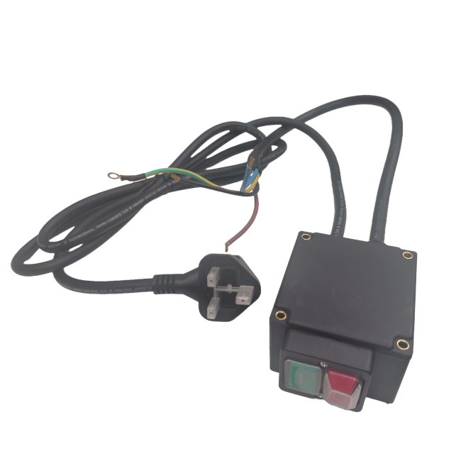 Order a A genuine replacement motor switch unit for the Titan Pro 11 ton electric log splitter.