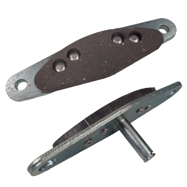 Order a Genuine replacement brake mounting plate set for the Titan Pro Grizzly 15HP petrol stump grinder. 