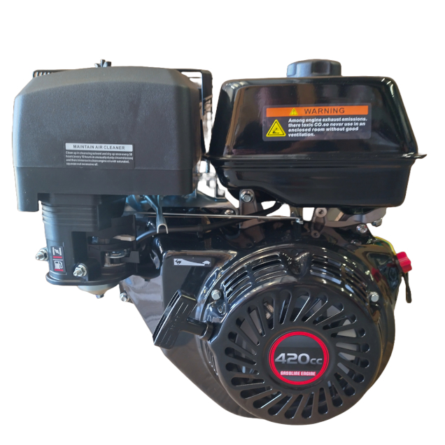 Order a A powerful 15HP engine that is suitable for chippers shredders and a whole host of other garden machines. These 15HP engines have fantastic power and have been proven in the UK for over 15 years at a great low price. These small petrol engines are also fantastic for go-karts and many other machines for which a small petrol engine is required.