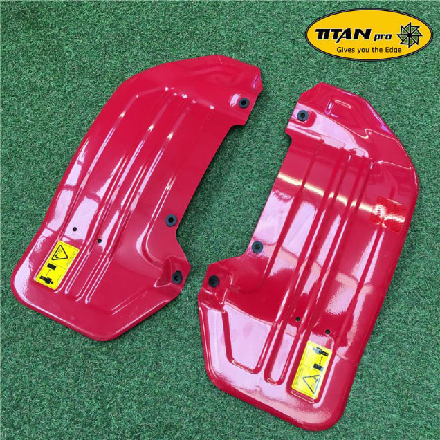 Order a Genuine pair of replacement mudguards for the TP500 petrol rotavator.