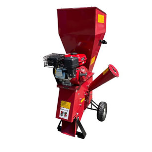 Titan Pro 7HP Petrol Wood Chipper Shredder Mulcher 50mm Capacity