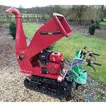 Tracked Petrol Wood Chipper
