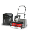 Order  The Fortis 20B petrol cylinder mower features a 20 cutting width 6-blade reel and split rear roller for defined stripes. Powered by a Briggs  Stratton XR550 engine its perfect for large lawns and serious gardeners seeking a precision cut and professional finish.