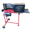 Order  The Titan Pro 7 Ton Electric Log Splitter is an electrically-powered hydraulic unit with a 3 horsepower 2200 watt power unit. This wood splitter will effectively chop and split wood with the greatest of ease and is designed for heavy-duty domestic use. This 7 Ton Titan Pro Hydraulic Log Splitter includes a unique movable stand which provides adequate working height for the user.