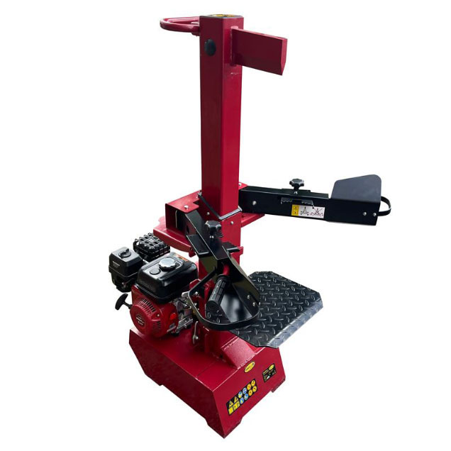 Order a The Titan Pro 9 Ton Log Splitter is a petrol-powered hydraulic unit with a four-stroke 196cc 6.5HP engine. The adjustable table heights on the 9 Ton Petrol Log Splitter makes this unit ideal for those who have a variety of log sizes to split. The TP 9 ton petrol powered unit provides optimum working height for the user and variable site location possibilities where direct power is not available. 