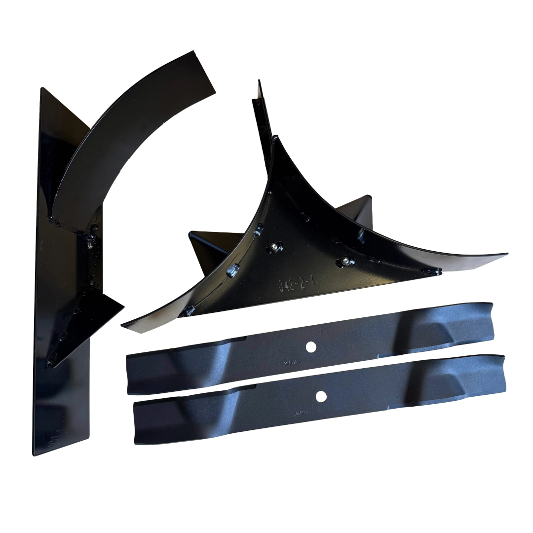 Order a A genuine mulching kit for use with the TPZTRO42 42 zero-turn ride-on lawnmower from Titan Pro.