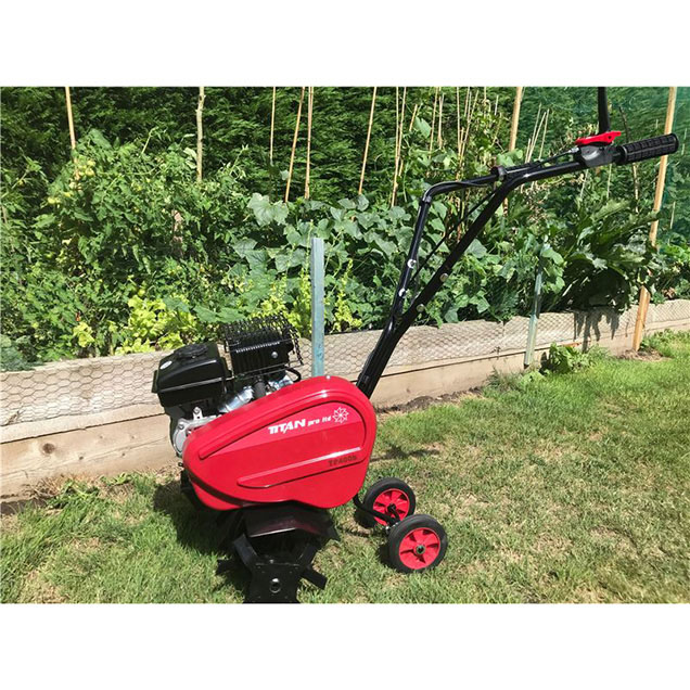 Order a Lightweight compact and a hard worker to boot - the TP400B/450 is the ideal accompaniment for your small gardens and allotments its size working wonders with flowerbeds and in those harder-to-reach areas.