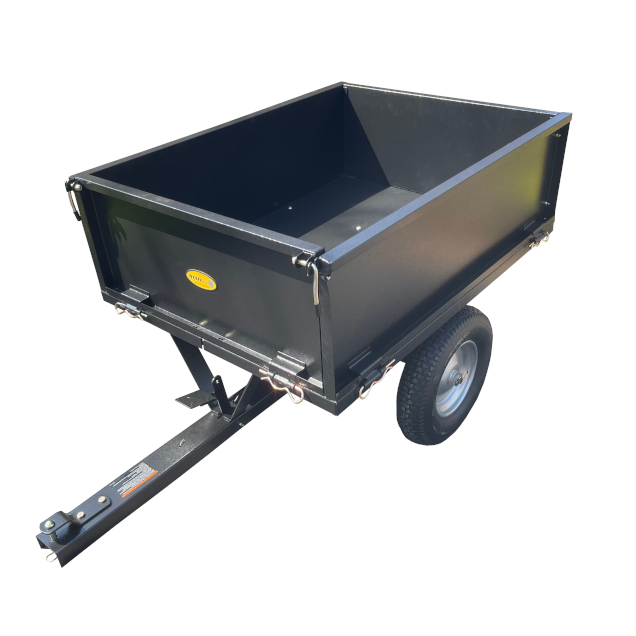 Order a Our steel dump cart is perfect for transporting loads up to 500lb/226kg. As simple as it is to use it also comes equipped with folding sides and opening rear meaning it is just as easy to unload on the other end.